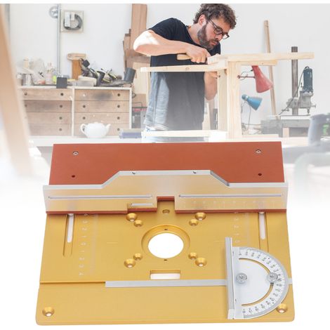 Machine à tenonner, fraiser, chanfreiner et ébarber les panneaux inversés en bakélite, machine à sculpter le bois pour panneaux inversés, table de travail élévatrice (1/5)