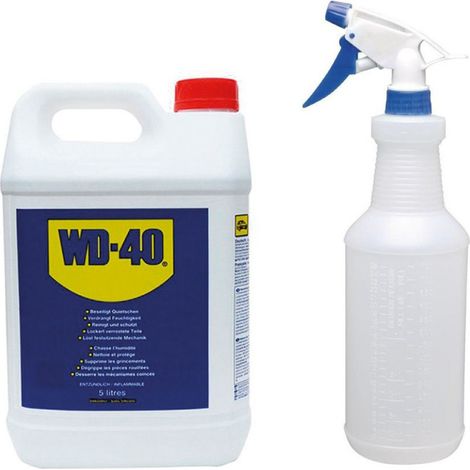Lubrifiant wd40 5 litres protection rouille formule pénétrante (1/4)