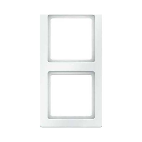 Marco 2 elementos Berker By Hager Q1 10126089 Blanco Mate