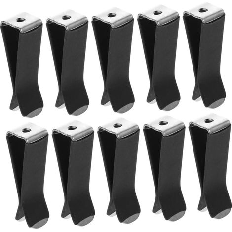 Juego de 10 clips para ventilación de coche, montaje estable para difusores de ambientadores, accesorios prácticos y compactos para decoración de interiores.