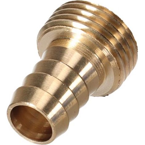 Raccord De Robinet En Laiton - Filetage Exterieur 3/4' - Tuyau 5/8' (1/4)