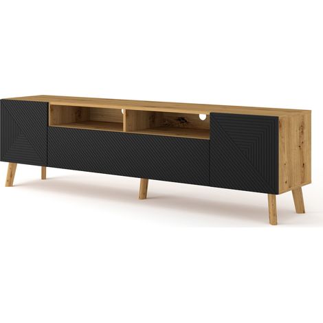 Mobile TV 3 ante Nexa marrone e nero 195cm (1/5)