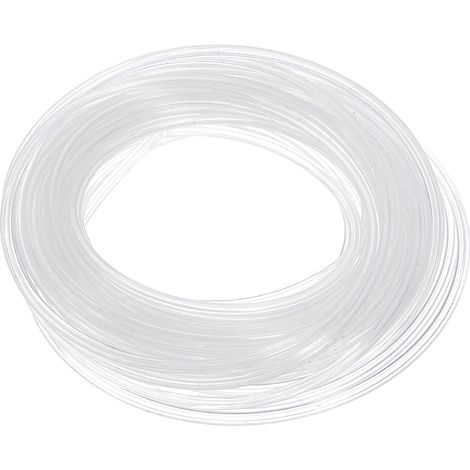 Tuyau en Silicone, 1,2 mm DI x 2,5 mm DE - 16,4 pi Long Flexible Tuyaux en Silicone, Tuyau Transparent Résistant aux Hautes Températures (1/5)