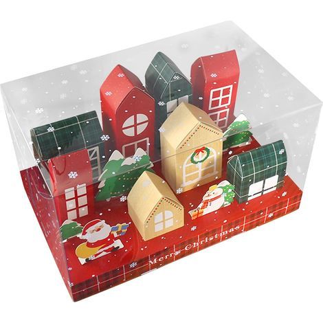Boîtes vides pour calendrier de l'Avent à remplir, calendrier de compte à rebours de Noël 2025, boîte d'emballage festive, pour remplissage de chaussettes de Noël, chocolats, collations (1/5)