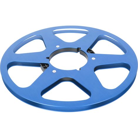 Bobine Universelle 1/4 Pouce 10.5" Aluminium 6 Trous pour Machines Studer Revox - Bobine Vide de Raccordement (1/5)