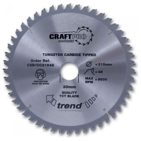 TREND SAW BLADE CROSSCUT 260 X 24T X 30