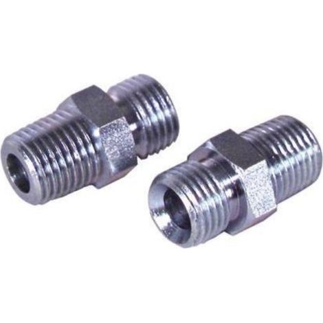 Racor latiguillo 1/4M cono x 1/4M plano
