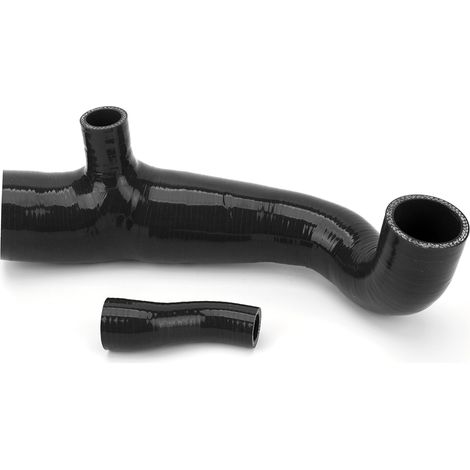 Universeller Silikon-Ansaugschlauch, langlebiges Performance-Tuning für S R55 R56 R57 Pre-LCI 1.6L N14 2007-2010, überlegener Luftdurchsatz für Enthusiasten (SCHWARZ)