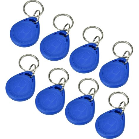 Étiquettes RFID Bleues pour Systèmes de Contrôle d'Accès (Lot de 100) (1/5)