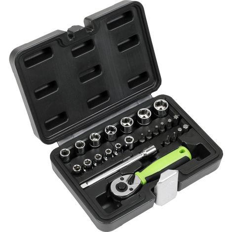 Sealey Siegen Socket Set 1/4""Sq Drive 25pc S01233 (1/5)
