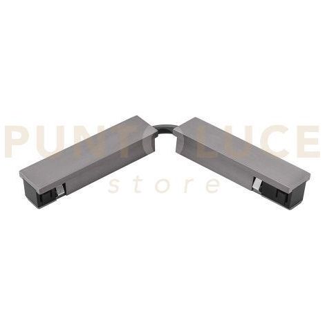 GBIC40 CONNETTORE ANGOLARE NON FISSO ELETTRICO BINARIO 48V INCASSO-SUPERFICIE BLACK NICKEL
