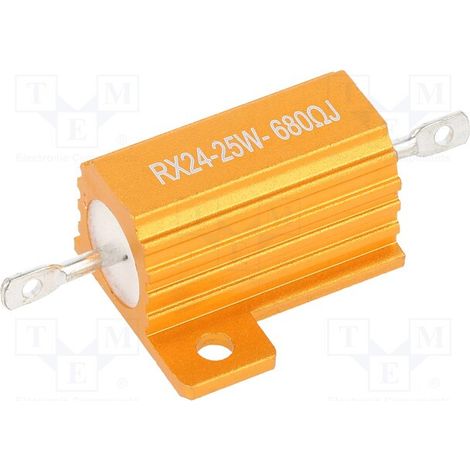 680r 25w Leistungswiderstand 5% Metallisch Sr 680r-25w-arcol