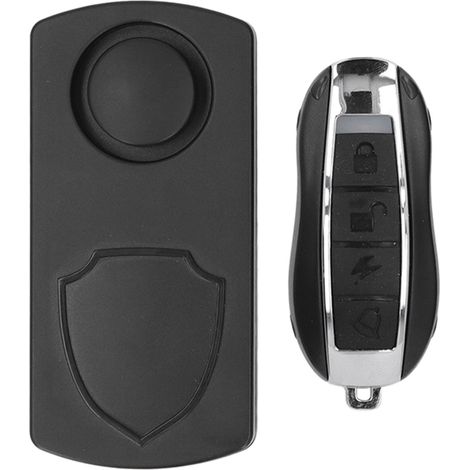 Alarme antivol 115 dB pour moto, scooter électrique ou vélo, avec détecteur de mouvement et vibrations. Équipée de 3 sonneries et étanche. Compatible avec les modèles à vibrations. (1/5)