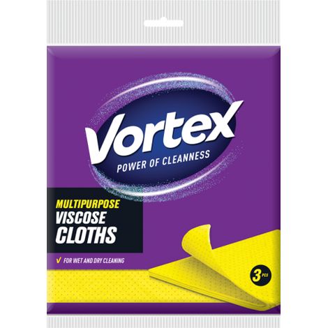 VORTEX Viskosetücher 3 Stk Viskosetücher