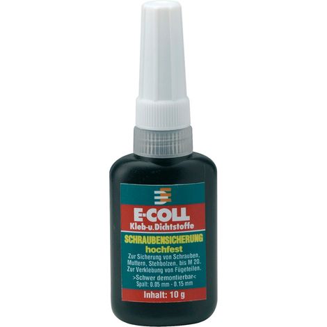 Frein filet à résistance forte et viscosité moyenne, Modèle : Flacon de 10 g (1/2)