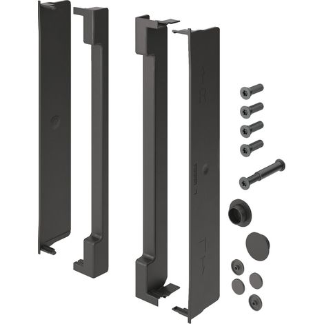 Set d'accessoires pour ferrure de porte pivotante freeslim flap - Décor : Blanc - KESSEBOHMER