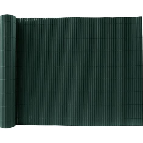 Green PVC Fence Screen Bamboo Mat Border Panel Garden Wall Privacy Protect,2x3M (1/5)