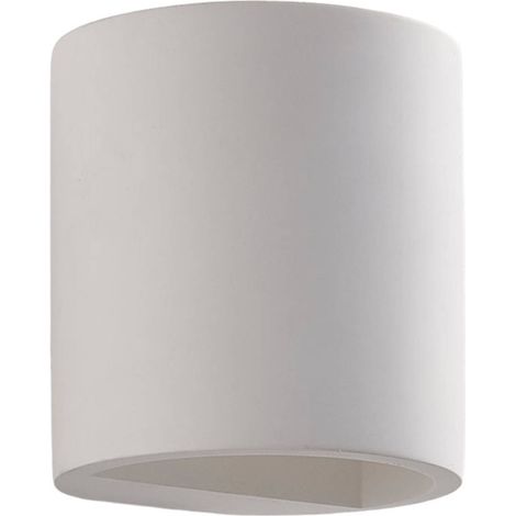 Wall Lightdimmable 'Krista' made of Plaster/Clay for Living Room & Dining Room