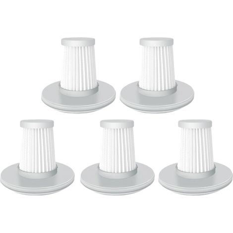 Filtre HEPA aspirateur, lot de 5, filtres de rechange (1/5)