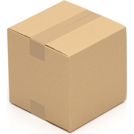150 x Faltkartons aus Wellpappe 200x200x200mm - Karton braun 1 wellig (1/4)