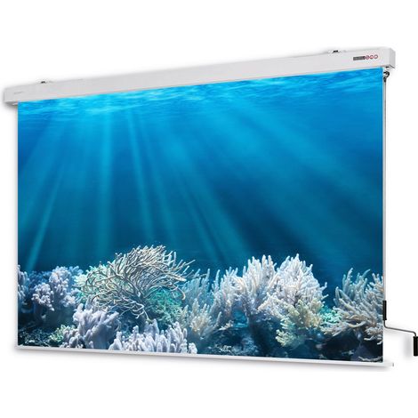 Magnetoplan Kurbel-Leinwand, 1800 x 1800 mm (1/3)