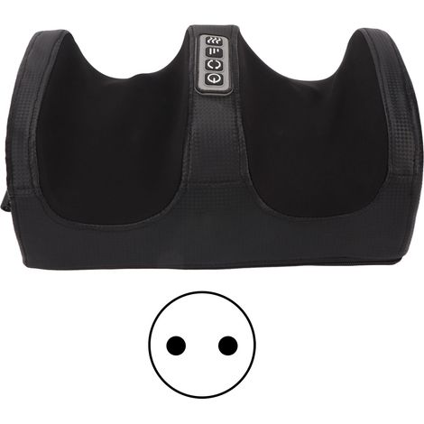 Appareil de massage des pieds Shiatsu chauffant, thérapie des tissus profonds, électrique 100-240V avec prise UE, pour relaxation musculaire. (1/5)