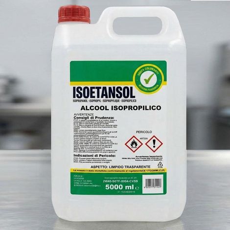ALCOOL ISOPROPILICO ISOETANSOL 100AE MISCELATO DENATURATO DA 5