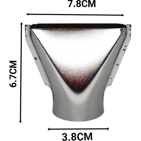 Lot de 4 Embouts pour Pistolet à Air Chaud en Acier Inoxydable - Buses Plates et Rondes Universelles, Accessoires Industriels de Remplacement