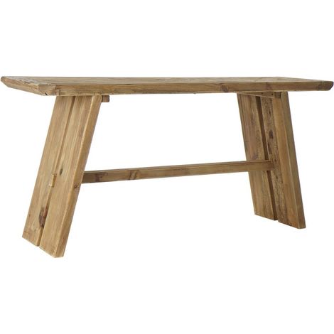 Console en bois recyclé rustique - 160x45x76cm (1/5)