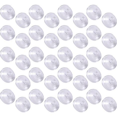 Filiyano-Ventouse décorative en plastique transparent (1 sachet) (1/5)