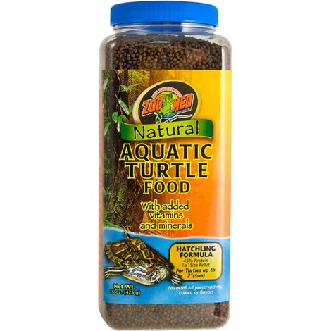 54 g: Welpenschildkrötenfutter Natürliche Wasserschildkröte Micro Pellet (1/3)