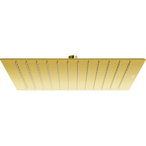 Mexen Slim soffione doccia 30 x 30 cm, oro - 79130-50 (1/3)