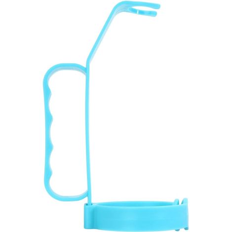 Poignée Boisson poignée de Bouteille d'eau poignée Porte-Boisson poignée de Bouteille en Plastique Plastique Bleu pour Boissons en Bouteille activités extérieures réunions (1/5)