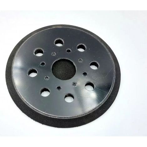 DEDRA - Disco de velcro de 125 mm para la amoladora DED7062 - ideal para pulir y esmerilar