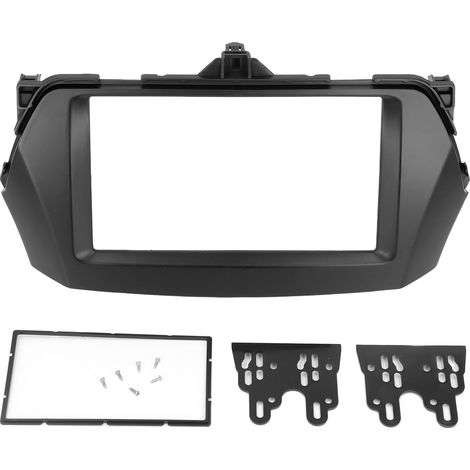 Cadre de panneau de mise à niveau audio/vidéo pour lecteurs CD/DVD de voiture, compatible avec SUZUKI Alivio, Ciaz 2014-2015. (1/5)