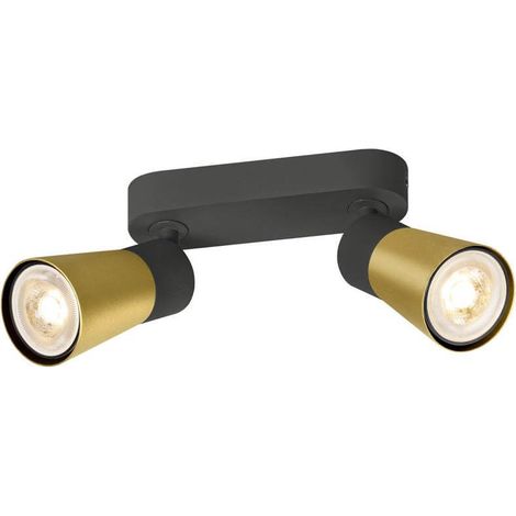 Spot double Puri 2.0 Cone noir-or - 1008366