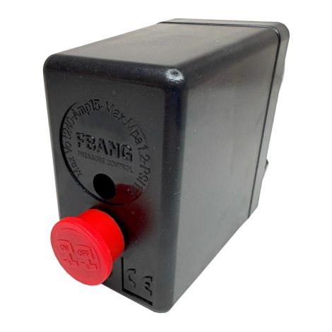 Druckschalter FBANG 240V 15A 175psi inkl. Entlastungsventil und 4 Anschlussgewinde für Kompressor uvm. (1/5)