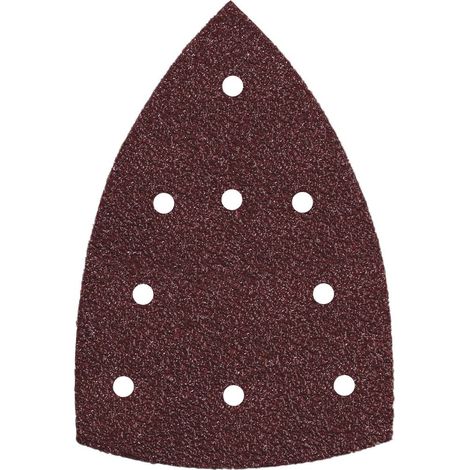 Feuilles abrasives auto-agrippantes 100 x 150 mm, P 120, 9 trous, à fixation auto-agrippante (SMA) Metabo 635209000