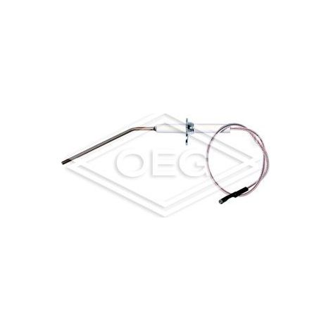 Le Sanitaire – Chauffage Electrode d'ionisation Oxane 2 16-32 – Longueur 32cm – Largeur 24cm – Pour chaudières à gaz et fioul