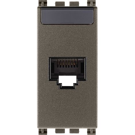 VIMAR - 19339.11.M Presa RJ45 Netsafe Cat5e UTP Metal