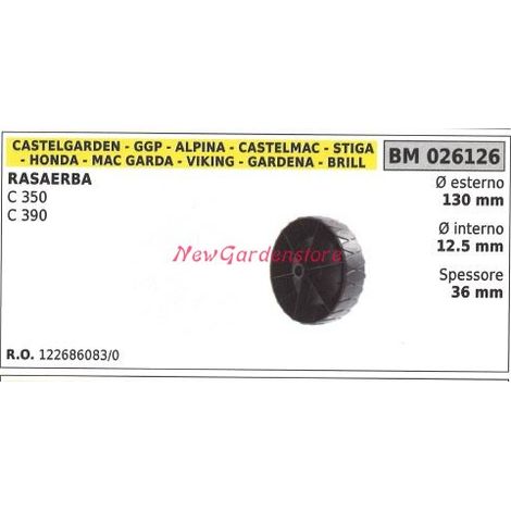 Rueda de corte para cortacésped GGP C 350 390 026126