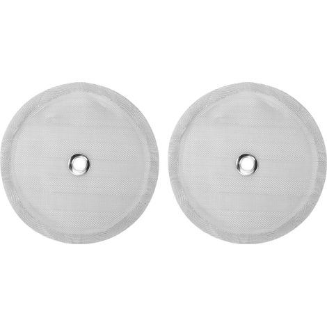 2 Pièces Filtre en Acier Inoxydable 100 Mailles pour Cafetière à Piston Accessoire (1/5)
