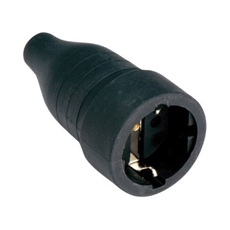 BASE PIN IN GOMMA NERA TT 16A-250V