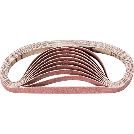 PFERD TOOLS Korund Schleifband BA 9x305 mm A120 für universelle Anwendung mit Bandschleifer 100 Stk