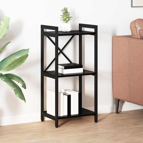 vidaXL  Bookshelf  Black Oak 40 x 30 x 85 cm Engineered Wood