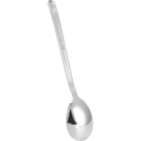 Cuillère alimentaire portable en acier inoxydable 304, ustensile de table pour la cuisine domestique (1/5)