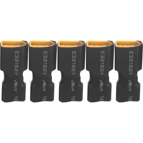 Lot de 5 connecteurs batterie fiche femelle T mâle XT60 adaptateur connexion solide pour avion RC (1/5)
