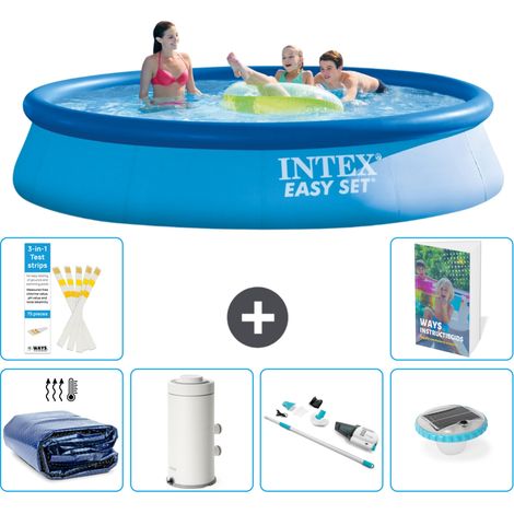 Easy Set Pool Rund - 396x84 cm - 7-teilig S30 (1/5)