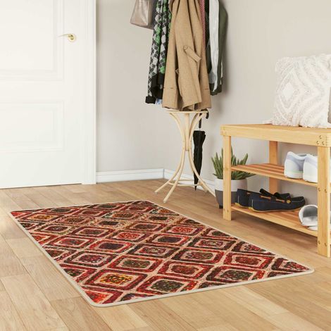 vidaXL  Rug Runner  MARSA Multicolour 100 x 150 cm Polyester and PVC