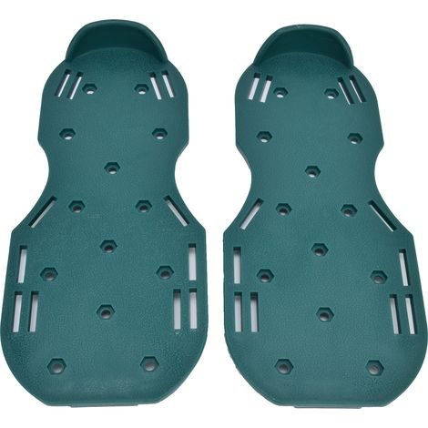 Chaussures à clous plats anti-perforation GoodToughness pour jardin, terrasse et pelouse, idéales pour les sols meubles. (1/5)